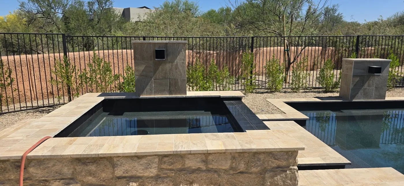 Spa and pool by L and R