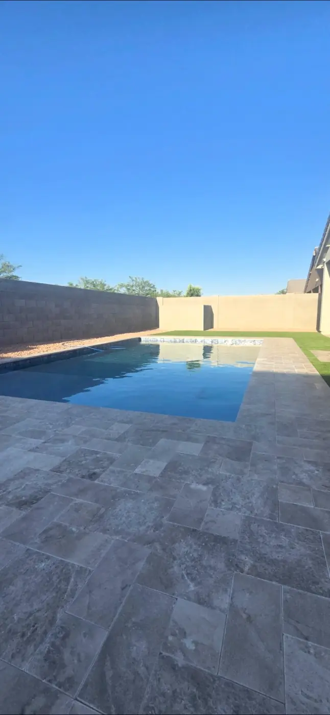 Pool and deck by L and R