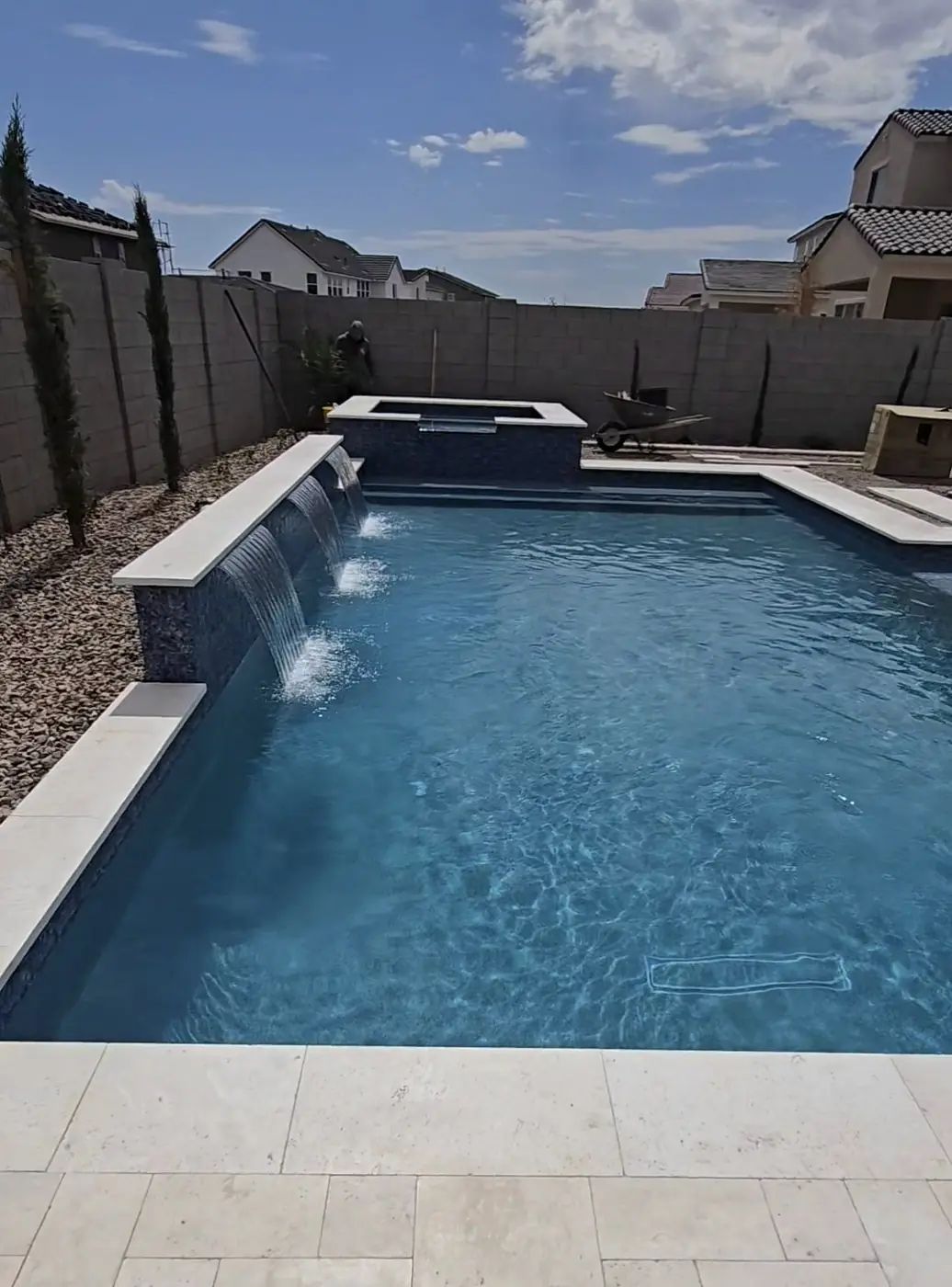 Waterfall pool by L and R
