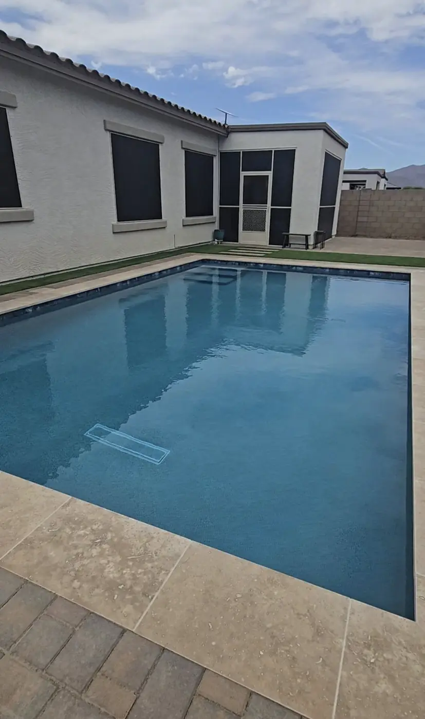 Rectangular pool by L and R